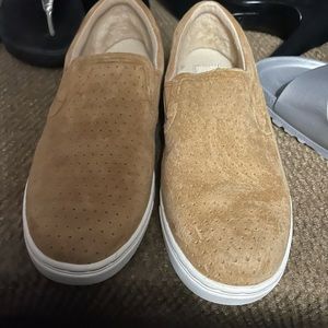 Ugg suede slip on sneaker